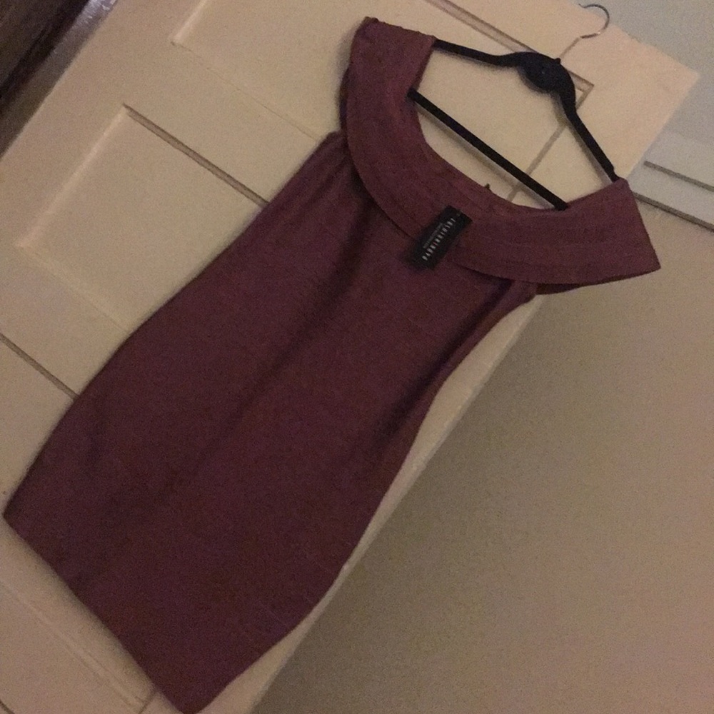 Beautifully Rose Brown Dress